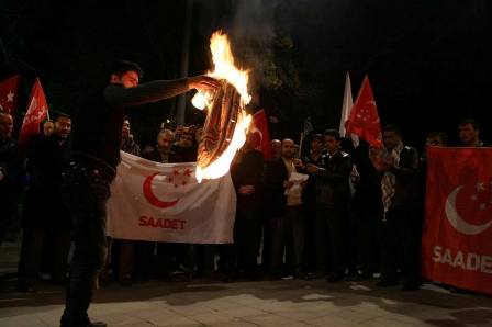 Mescid-i Aksa işgalini protesto ettiler
