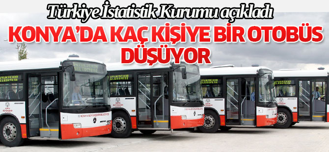 İşte Otobüs Zengini İller