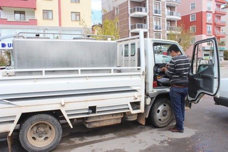 Süt toplama araçlarına takip