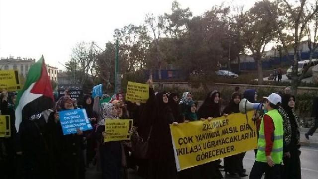 Konya'da Mescid- İ Aksa Protestosu