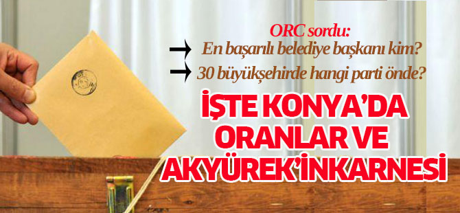 ORC sordu: En başarılı belediye başkanı kim?