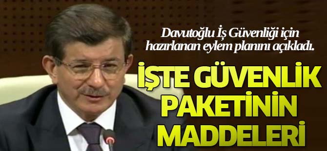 İşte yeni iş güvenliği eylem planı