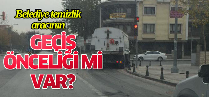 Bu aracın geçiş önceliği var mı?
