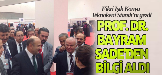 Bakan Işık, Konya standında