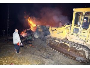 Çorum'daki yangın