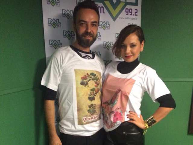 Mutlu Genç böbrek yerine tshirt bağışladı