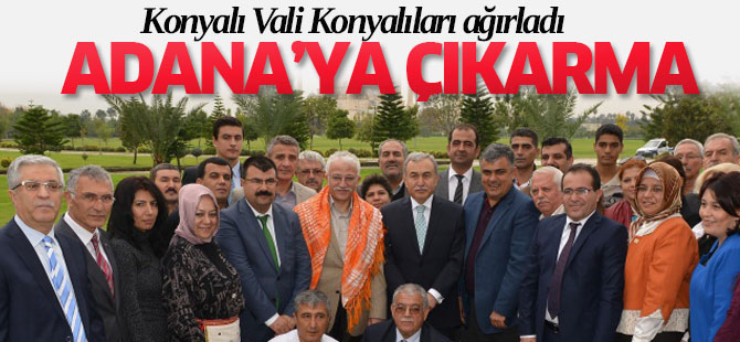 Konyalılar Adana'da buluştu