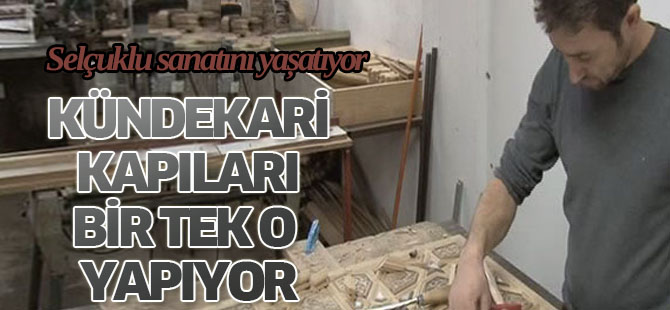 Selçuklu sanatını yaşatıyor