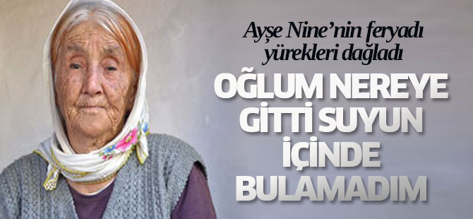 Ayşe Nine'nin çaresizliği yürek yaktı