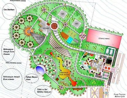 Seydişehir Kampüsü  koru ormanı olacak