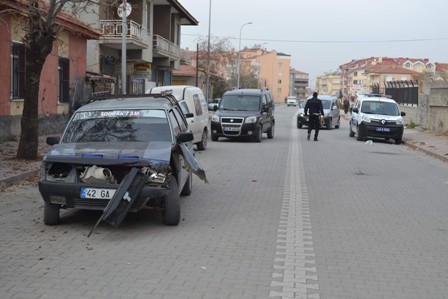 Kulu’da trafik kazası: 2 yaralı