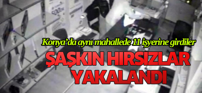 Şaşkın Hırsızlar Yakalandı