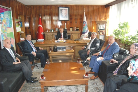Kaymakam Altıntaş’a ziyaret