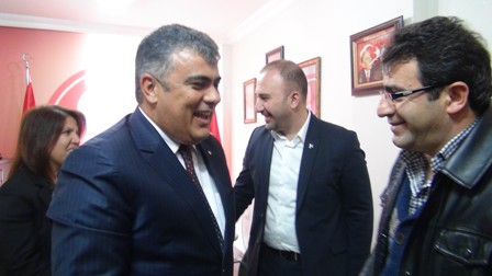 Özgüven’den MHP’ye ziyaret