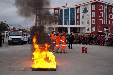 Özel Lale'de tatbikat