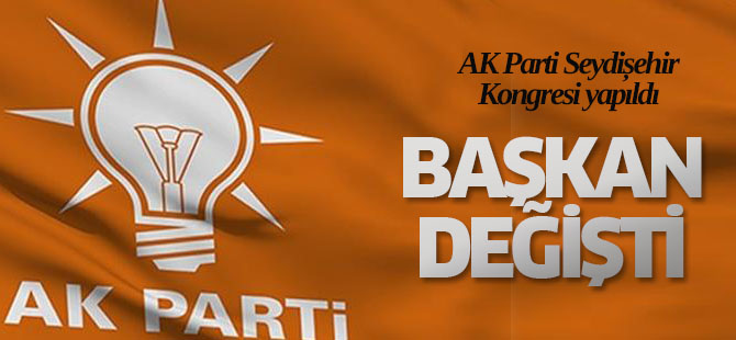 AK Parti Seydişehir'de isim değişikliği