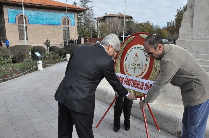 Konya'da Öğretmenler Günü Kutlamaları