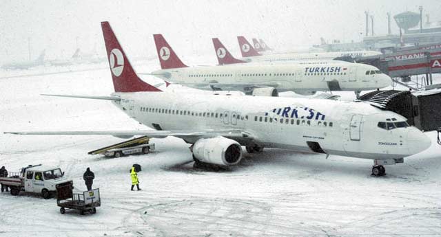 Konya'dan uçuşlar İPTAL edildi...