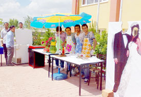 Öğrencilerinden MYO'da panayır