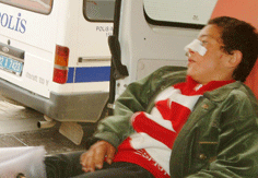 Çocuğa çarpan sürücü kaçtı
