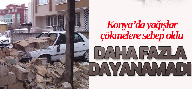 Daha fazla dayanamadı