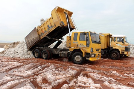 Beyşehir Gölü'ne kar takviyesi