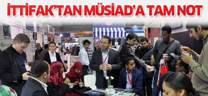 MÜSİAD Fuarı’nda  İttifak’a yoğun ilgi