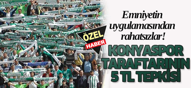 TARAFTARIN 5 TL TEPKİSİ