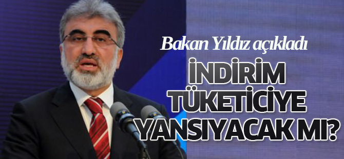 Taner Yıldız'dan doğalgaz açıklaması