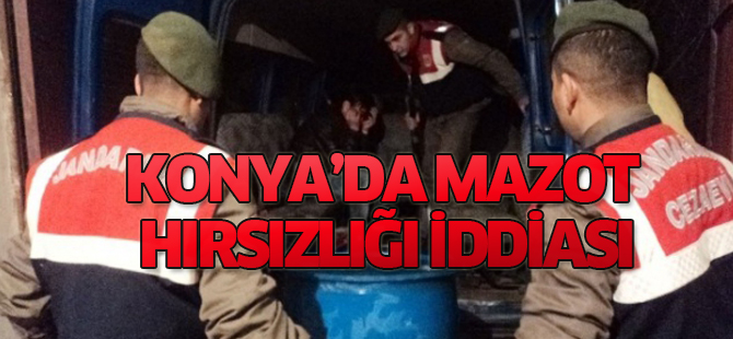 Konya'da Mazot Hırsızlığı İddiası