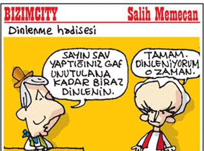 Memecan, Önder SAV'ı çizdi