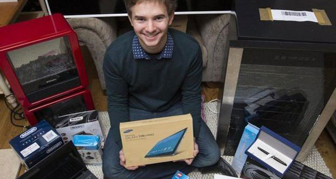 Yanlışlıkla gönderdiği “46 parça” siparişi hediye ettiler