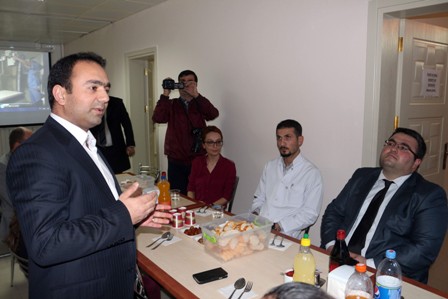 Yunak Devlet Hastanesi’nde toplantı