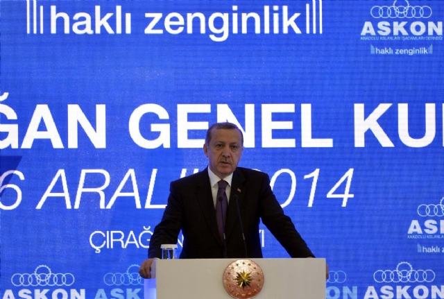 Erdoğan'ın Sözleri Dakikalarca Ayakta Alkışlandı