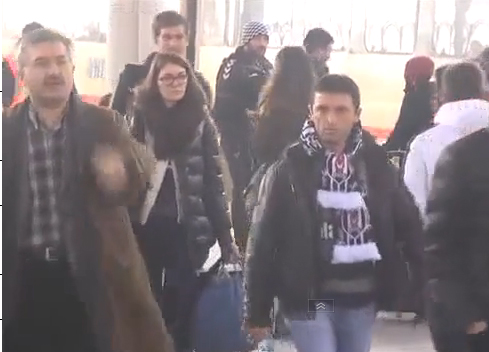 TARAFTARLAR YHT İLE KONYA'YA GELMEYE BAŞLADI