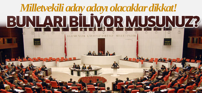 Milletvekli Aday Adayı Olacaklar Dikkat!