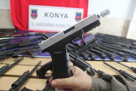 Konya'da Usulsüz Üretilen 265 Av Tüfeği Ele Geçirildi