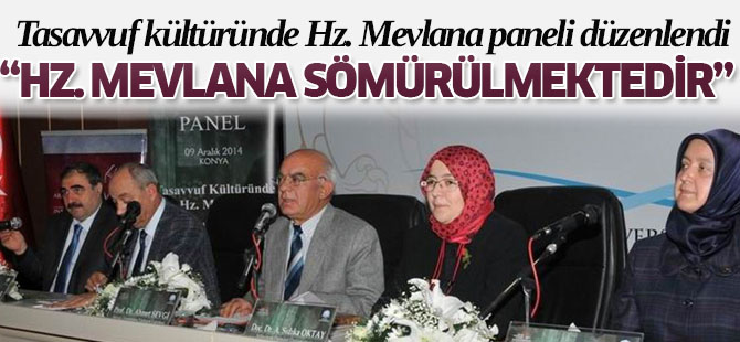 Tasavvuf kültüründe Hz. Mevlana paneli
