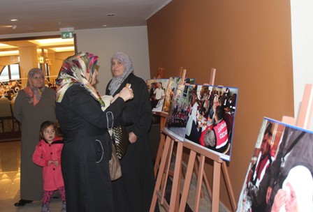 Şehit, gazi ve jandarma" sergisi