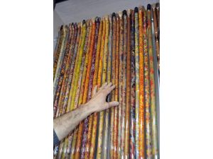 "Ahlat bastonu", Çin malı bastonlara yenik düşüyor