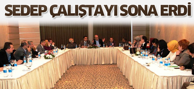 SEDEP Çalıştayı sona erdi