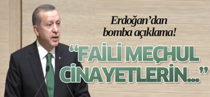Erdoğan'dan bomba gibi açıklama!