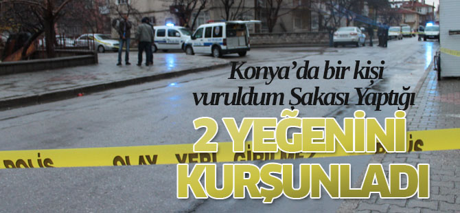 Kuzenlerin şakasında kan döküldü
