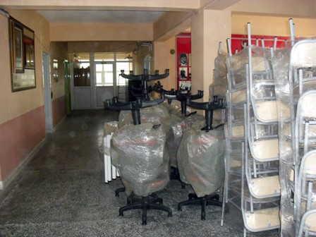 Okullara donanım desteği sürüyor