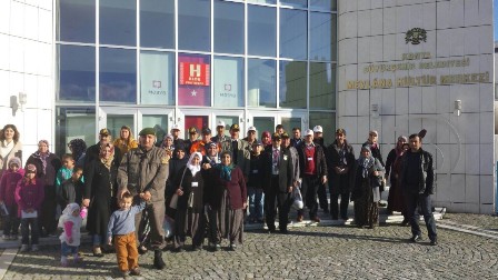 Jandarma sema gösterisi izledi