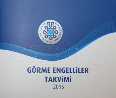 Görme engellilere özel  takvim