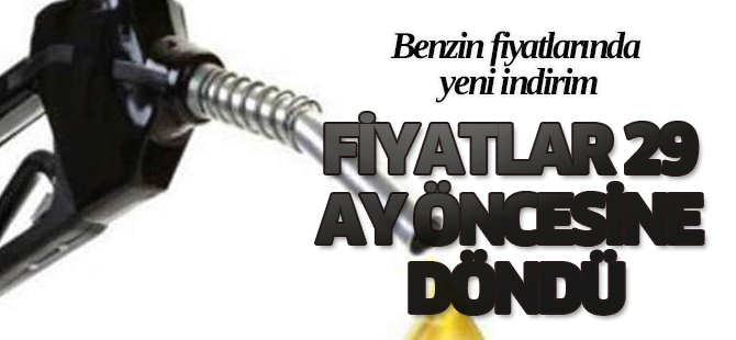 Benzin fiyatlarında yeni indirim