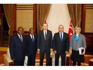 Cumhurbaşkanı Erdoğan'ın kabulü