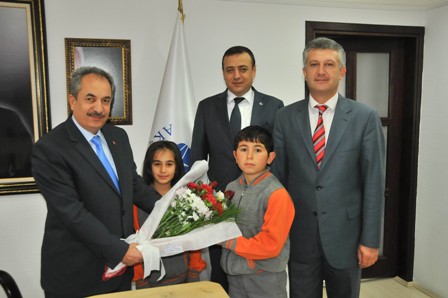 Gülcü’den Akkaya’ya ziyaret