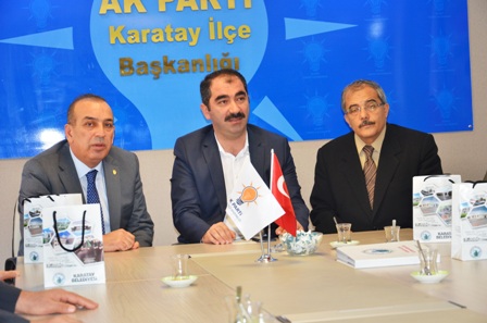 Esnaftan Karatay'a hayırlı olsun ziyareti